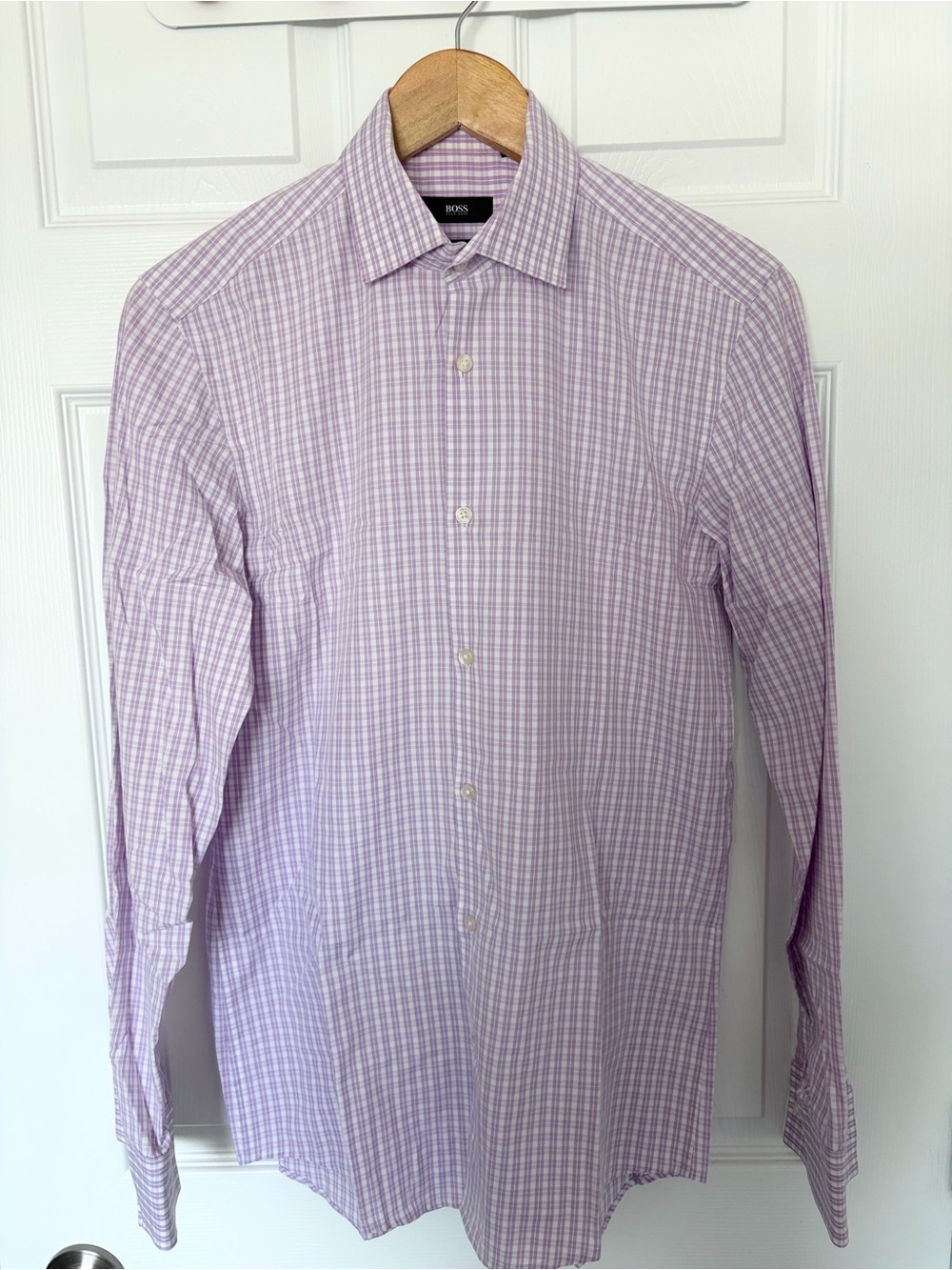 BOSS Checked Dress Shirt